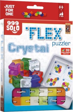 999 Games - Flex Puzzler Crystal - fidget toys - breinbrekers - reisspellen - solo spel - educatief spel