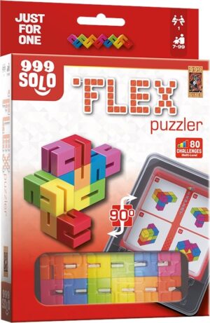 999 Games - Flex Puzzler Original - fidget toys - breinbrekers - reisspellen - solo spel - educatief spel
