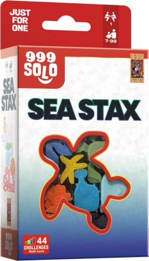 999 Games - Sea Stax - breinbrekers - reisspellen - solo spel- educatief spel