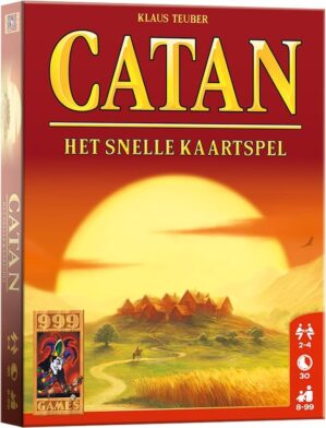 999 Games Catan: Het snelle Kaartspel - Reisspel