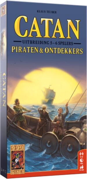999 Games Catan: Uitbreiding Piraten & Ontdekkers 5/6 spelers Bordspel