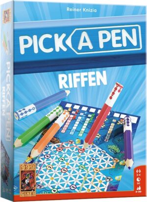 999 Games Pick a Pen - Riffen - Dobbelspel - Reisspel
