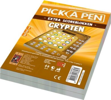 999 Games Pick a Pen Crypten Scoreblokken