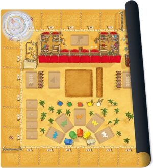 Camel Up playmat Grandprix of the Sahara Bordspel