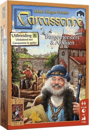 Carcassonne: Burgemeesters en Abdijen Uitbreiding Bordspel