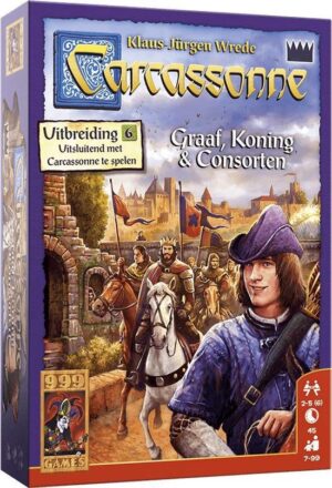 Carcassonne: Graaf, Koning en Consorten Uitbreiding Bordspel