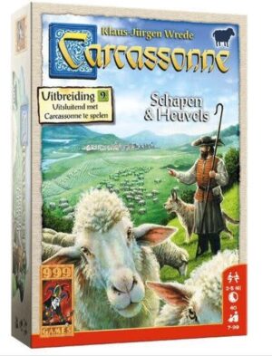 Carcassonne: Schapen & Heuvels Uitbreiding Bordspel