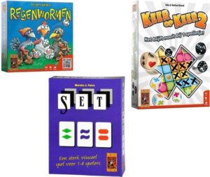 Regenwormen + Set + Keer op Keer 2 - 999 Games