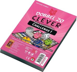 Scoreblokken Dobbel zo Clever Challenge Dobbelspel