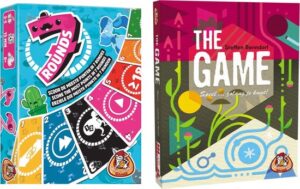 WGG The Game Nieuw Artwork en 7 Rounds Spellenset