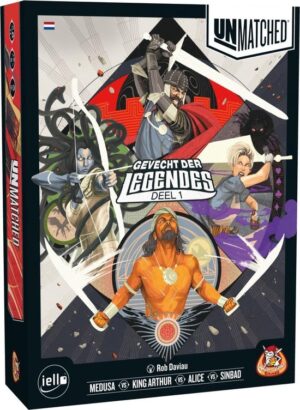 White Goblin Games Unmatched: Gevecht der Legendes - NL-uitgave